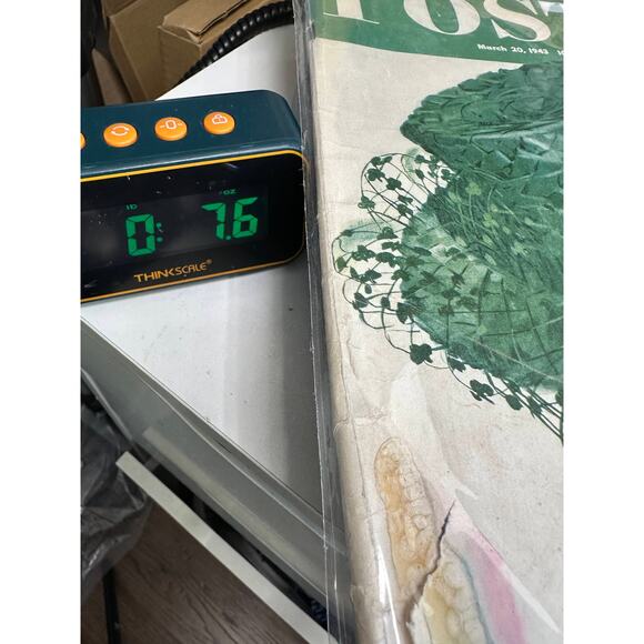 VTG Saturday Evening Post Magazine March 20 1943 Shamrock Chapeau Charles Kaiser - Picture 6 of 6